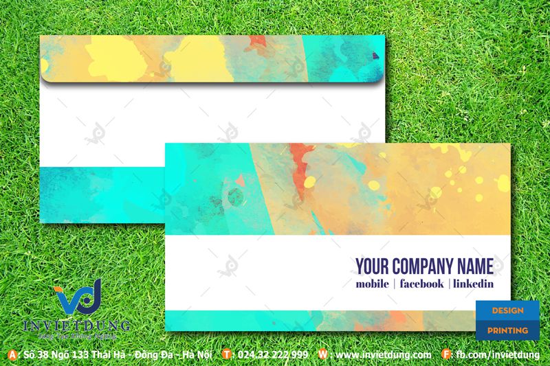 16 Mẫu phong bì đẹp với thiết kế sáng tạo 2020